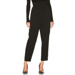 h:ours Black Cargo Pants XS Barrel Streetwear Baggy Paperbag Revolve $178 NEW